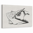 Expressionist Art - Writing Hand by Leo Gestel Wall Décor