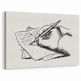 Expressionist Art - Writing Hand by Leo Gestel Wall Décor