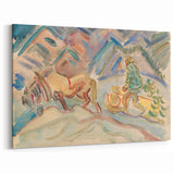 Expressionist Art - Wood Collection by Arnold Peter Weisz-Kubínčan