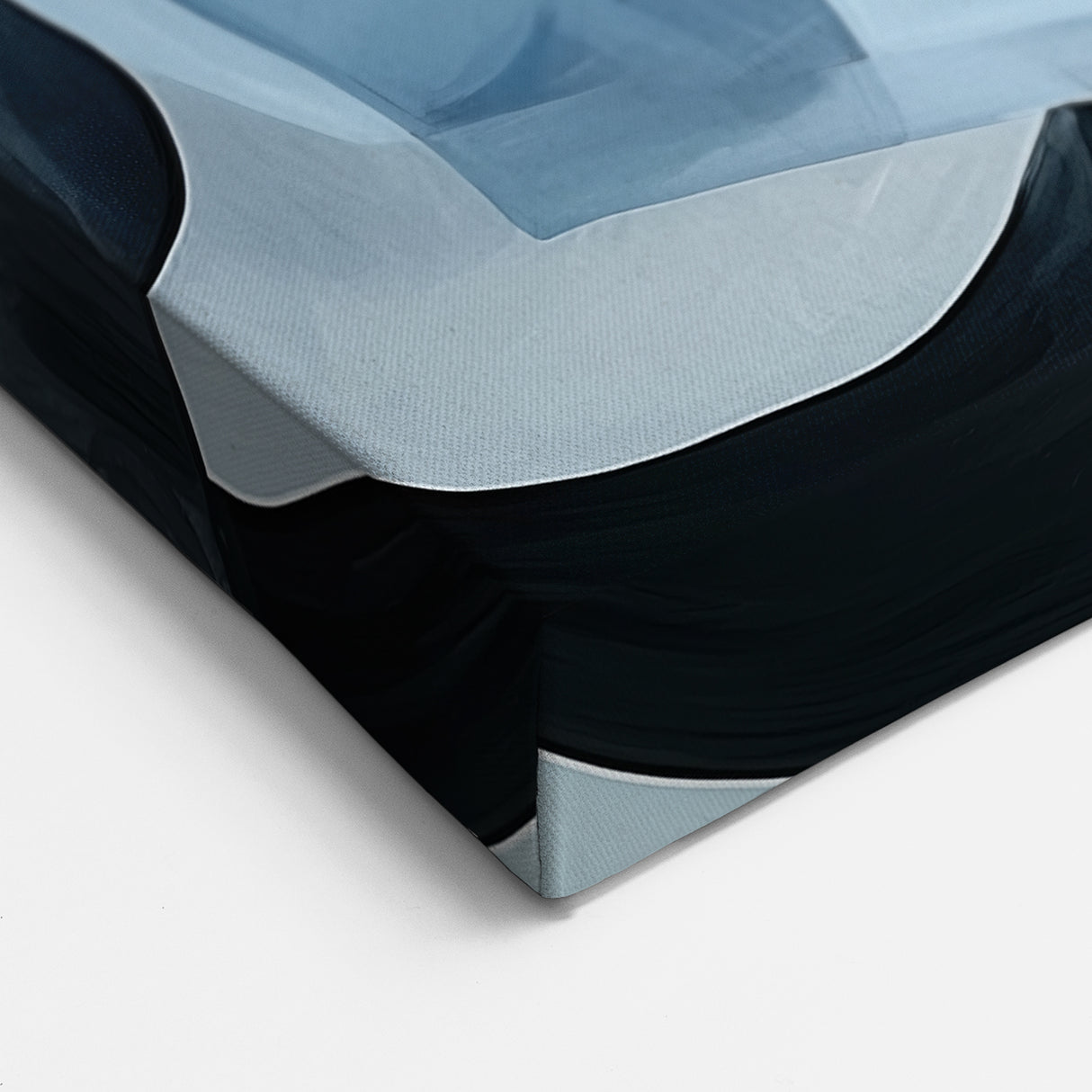 Modern Geometric Art Prints - Abstract Geometric Wall Art in Cool Tones