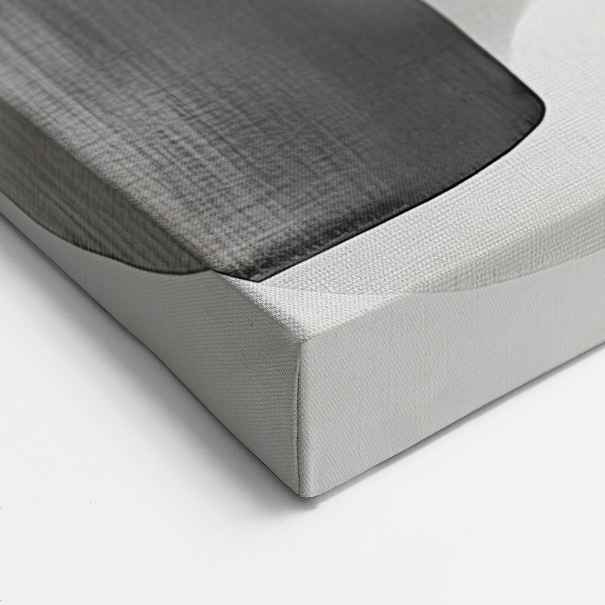 Contemporary Abstract Canvas - Geometric Wall Art in Neutral Shades