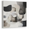 Geometric Abstract Wall Art - Contemporary Geometric Patterns in Black