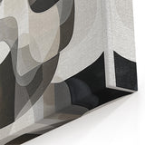 Geometric Abstract Wall Art - Contemporary Geometric Patterns in Black