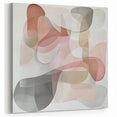 Contemporary Abstract Canvas - Geometric Wall Art in Earthy Tones