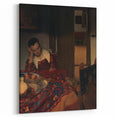 Classic Baroque Art - A Maid Asleep Wall Art Print