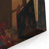 Classic Baroque Art - A Maid Asleep Wall Art Print