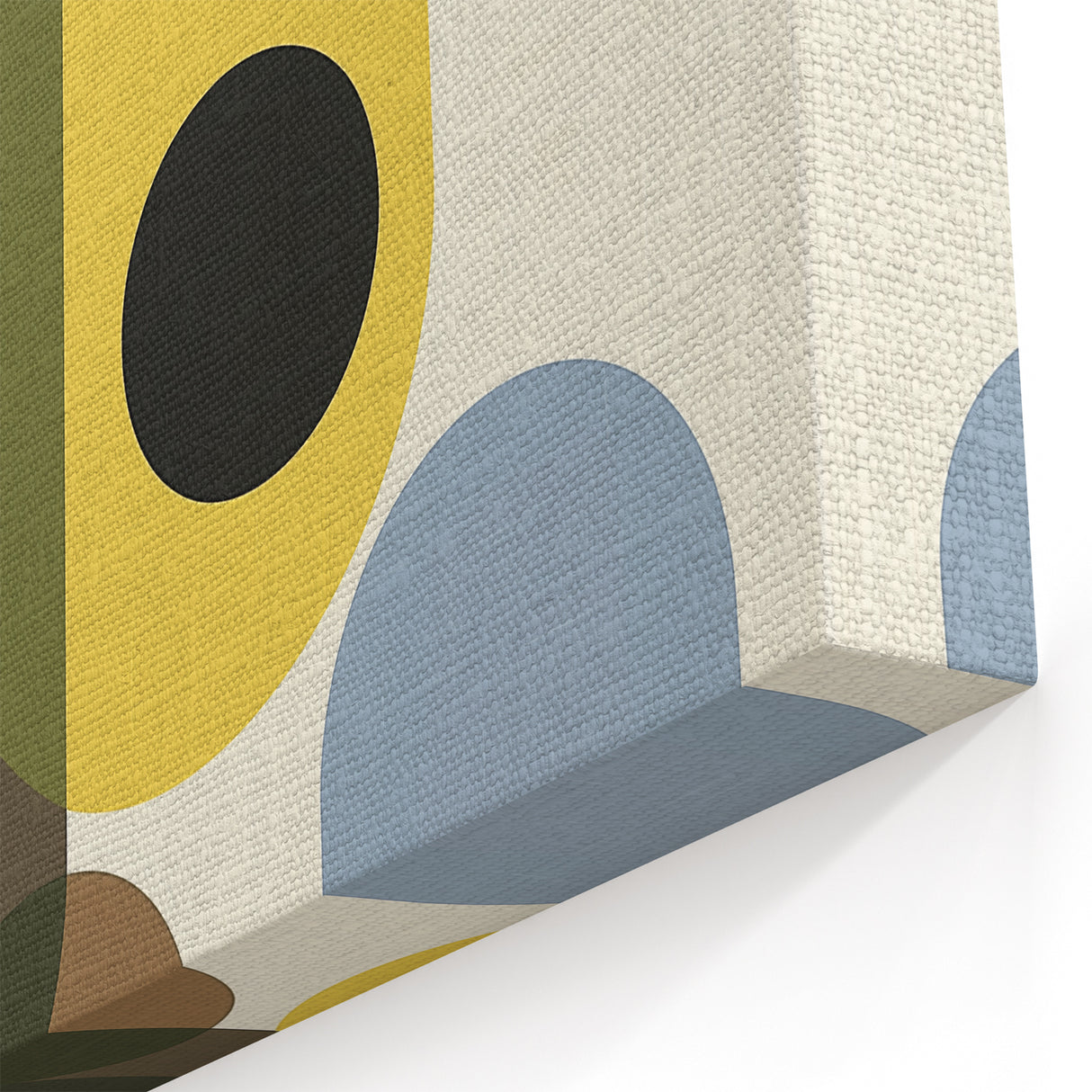 Geometric Art Decor - Bold Abstract Wall Art with Vibrant Shapes