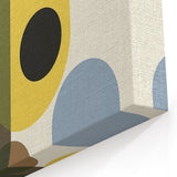 Geometric Art Decor - Bold Abstract Wall Art with Vibrant Shapes