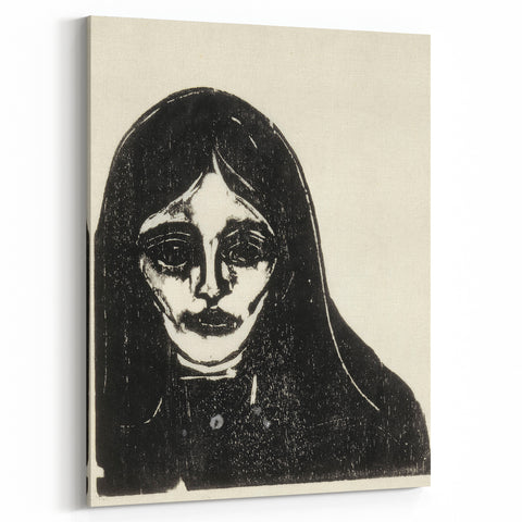 Expressionism Wall Art - Jealous by Edvard Munch