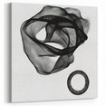Modern Geometric Wall Art - Abstract Black and White Minimalist Design