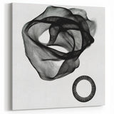 Modern Geometric Wall Art - Abstract Black and White Minimalist Design