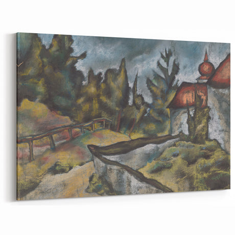 Expressionism Wall Art - Košice Calvary by Konštantín Bauer