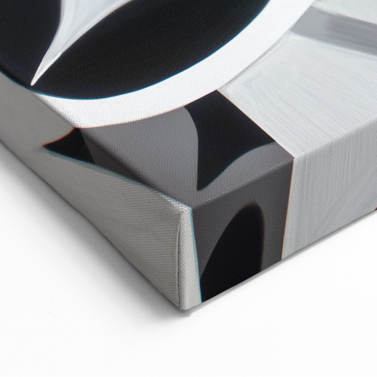 Modern Geometric Art Prints - Abstract Black and White Wall Art