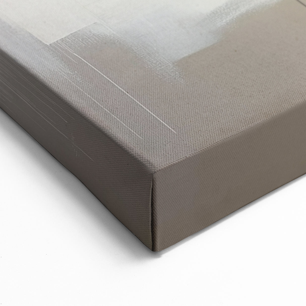 Abstract Geometric Paintings - Modern Neutral Wall Art with Circular Design