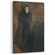 Expressionist Wall Art - Lady in Black by Edvard Munch