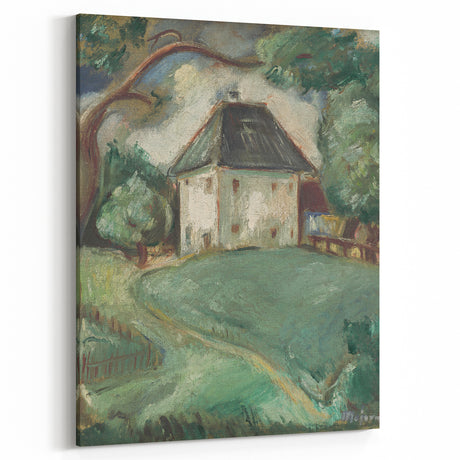 Charming Expressionist Cottage - Decorative Expressionism Wall Art