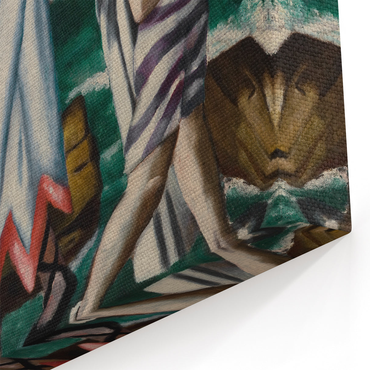 Max Beckmann's Expressionist Beach Scene - Vibrant Wall Art Decor