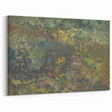 Expressionist Forest Scene - Vibrant Little Houses Wall Art