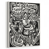 Ernst Ludwig Kirchner's Bold Typography - Expressionist Poster Art