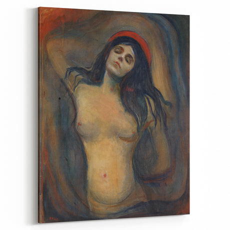 Edvard Munch's Madonna - Iconic Expressionist Artwork Wall Print