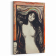 Edvard Munch's Madonna - Iconic Expressionist Oil Painting Print
