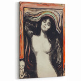 Edvard Munch's Madonna - Iconic Expressionist Oil Painting Print