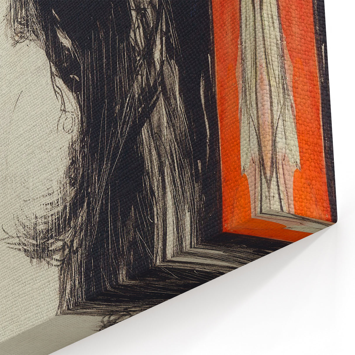 Edvard Munch's Madonna - Iconic Expressionist Oil Painting Print
