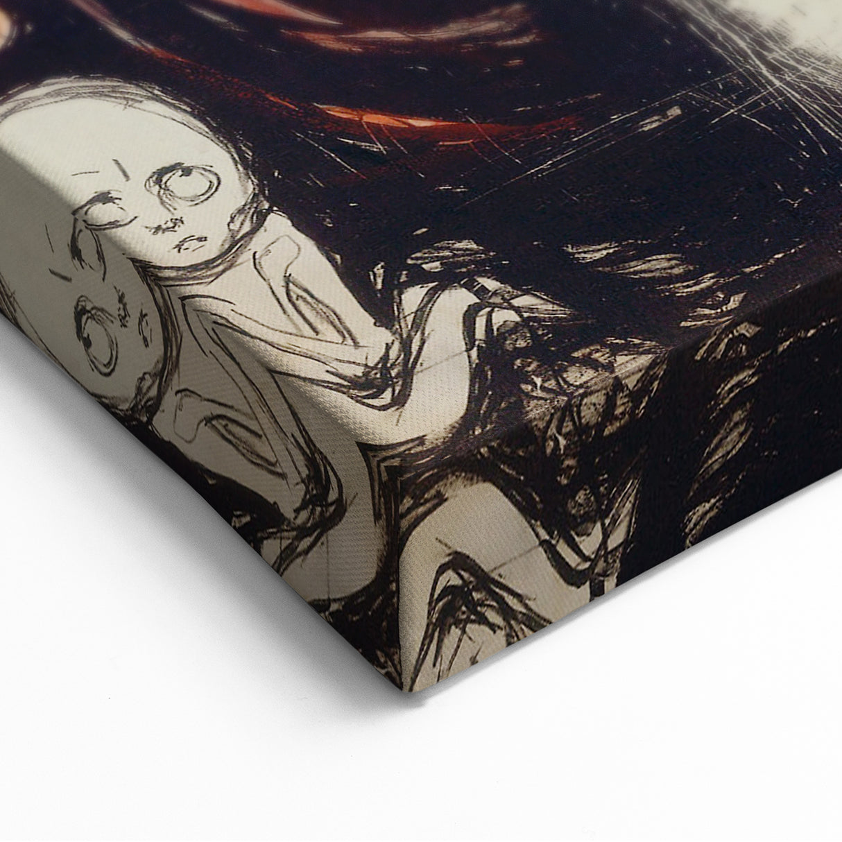Edvard Munch's Madonna - Iconic Expressionist Oil Painting Print