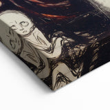 Edvard Munch's Madonna - Iconic Expressionist Oil Painting Print