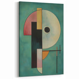 Modern Geometric Art Prints - Abstract Geometric Shapes Wall Decor