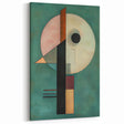 Contemporary Abstract Canvas - Geometric Shapes Artwork Wall Art