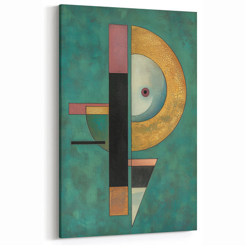 Abstract Geometric Paintings - Modern Geometric Art for Living Rooms