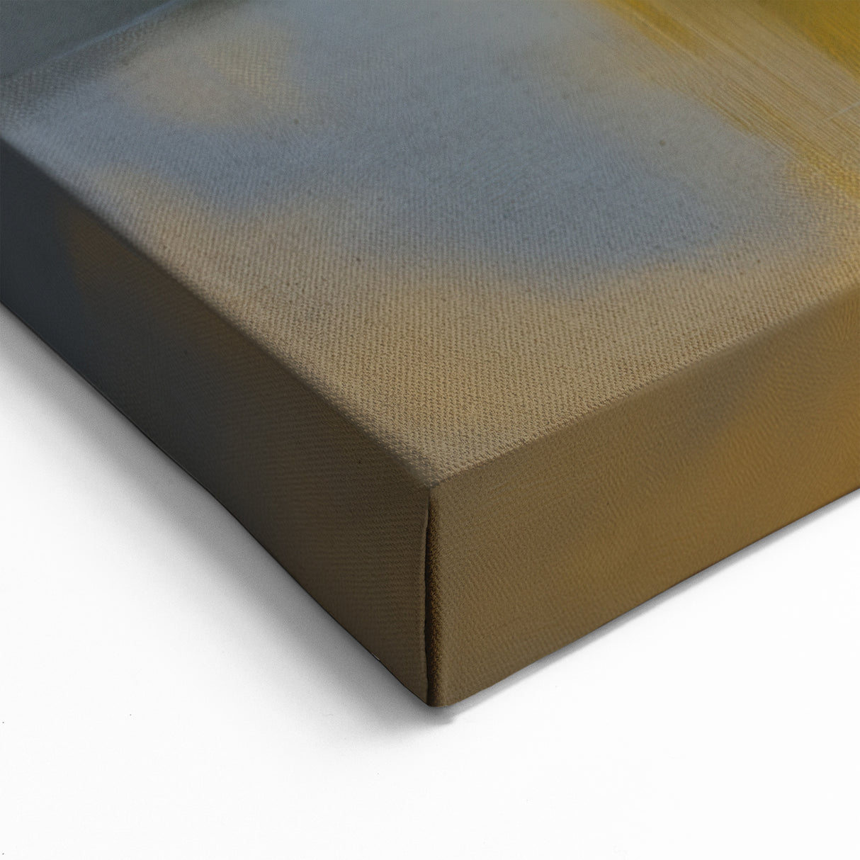 Modern Geometric Wall Art - Muted Gray and Gold Abstract Patterns