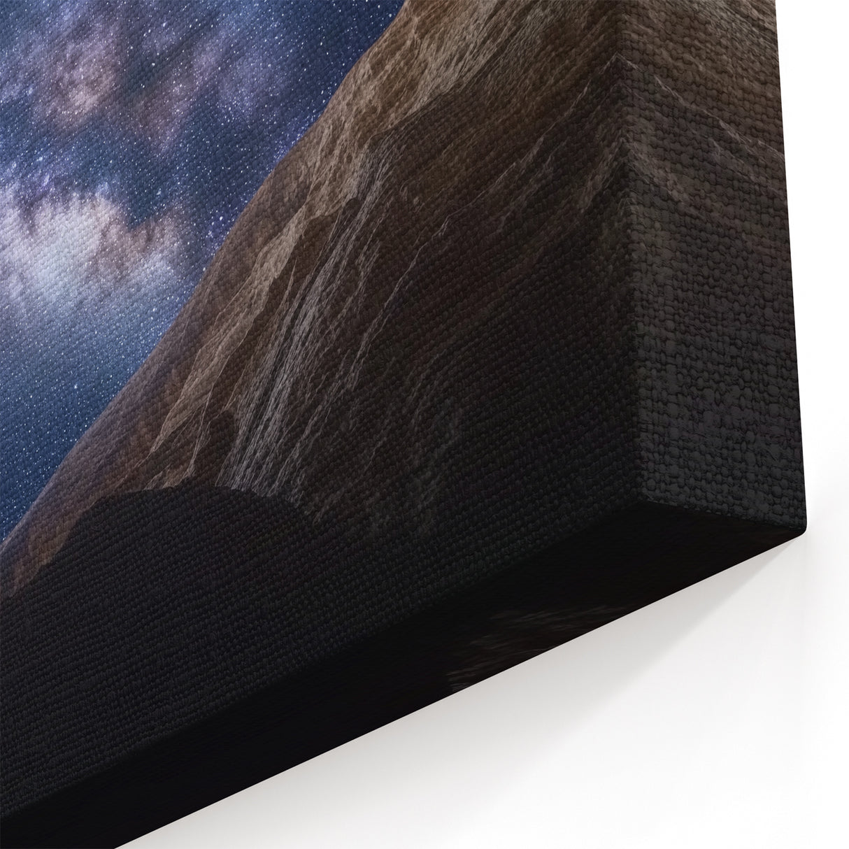 Starry Canyon Wall Art - Stunning Night Sky Canyon Canvas Prints Decor