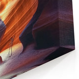 Abstract Canyon Wall Art - Vibrant Sandstone Nature Canvas Prints