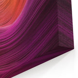 Radiant Canyon Flow Art - Bold Abstract Sandstone Canvas Prints