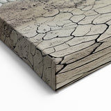 Desert Canyon Landscape Art - Blue Sky and Cracked Earth Canvas Prints