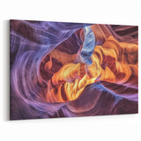 Ethereal Canyon Art - Vibrant Abstract Sandstone Canvas Prints