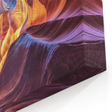 Ethereal Canyon Art - Vibrant Abstract Sandstone Canvas Prints