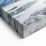 Ocean Waves Crashing Art - Dramatic Coastal Rock Canvas Prints