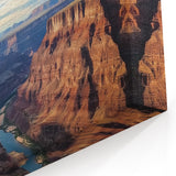 Grand Canyon River View Art - Scenic Landscape Canvas Prints