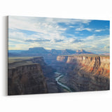 Canyon Vista Art - Stunning Grand Canyon River Landscape Canvas Prints