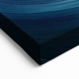 Vibrant Canyon Flow Art - Abstract Teal and Magenta Canvas Prints