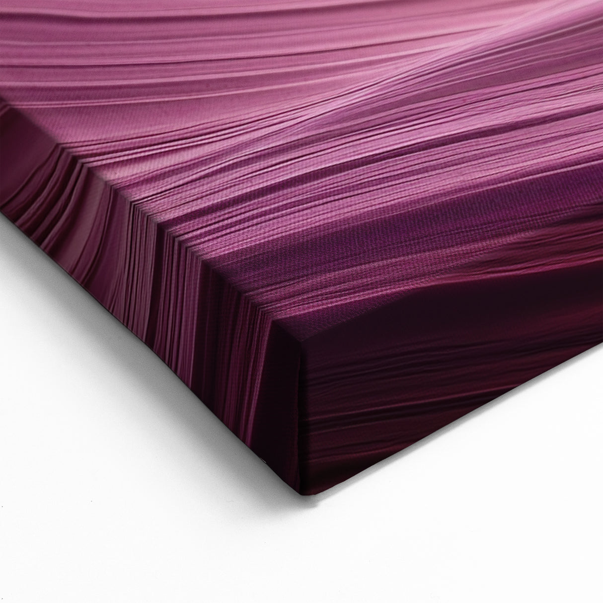 Radiant Canyon Waves Art - Bold Abstract Sandstone Canvas Prints