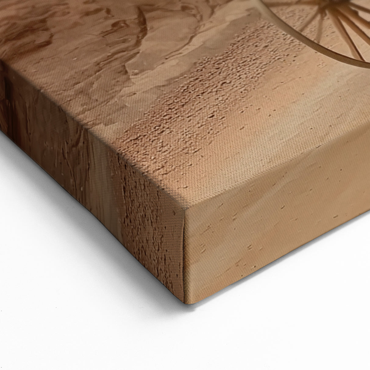 Desert Caravan Canyon Art - Serene Sandstone Canvas Prints