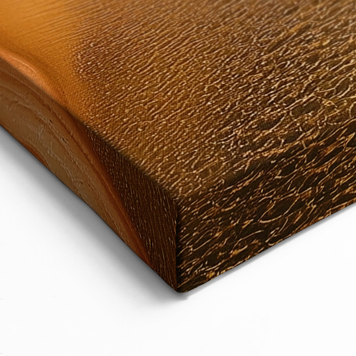 Golden Wave Canyon Art - Serene Sandstone and Reflection Wall Decor