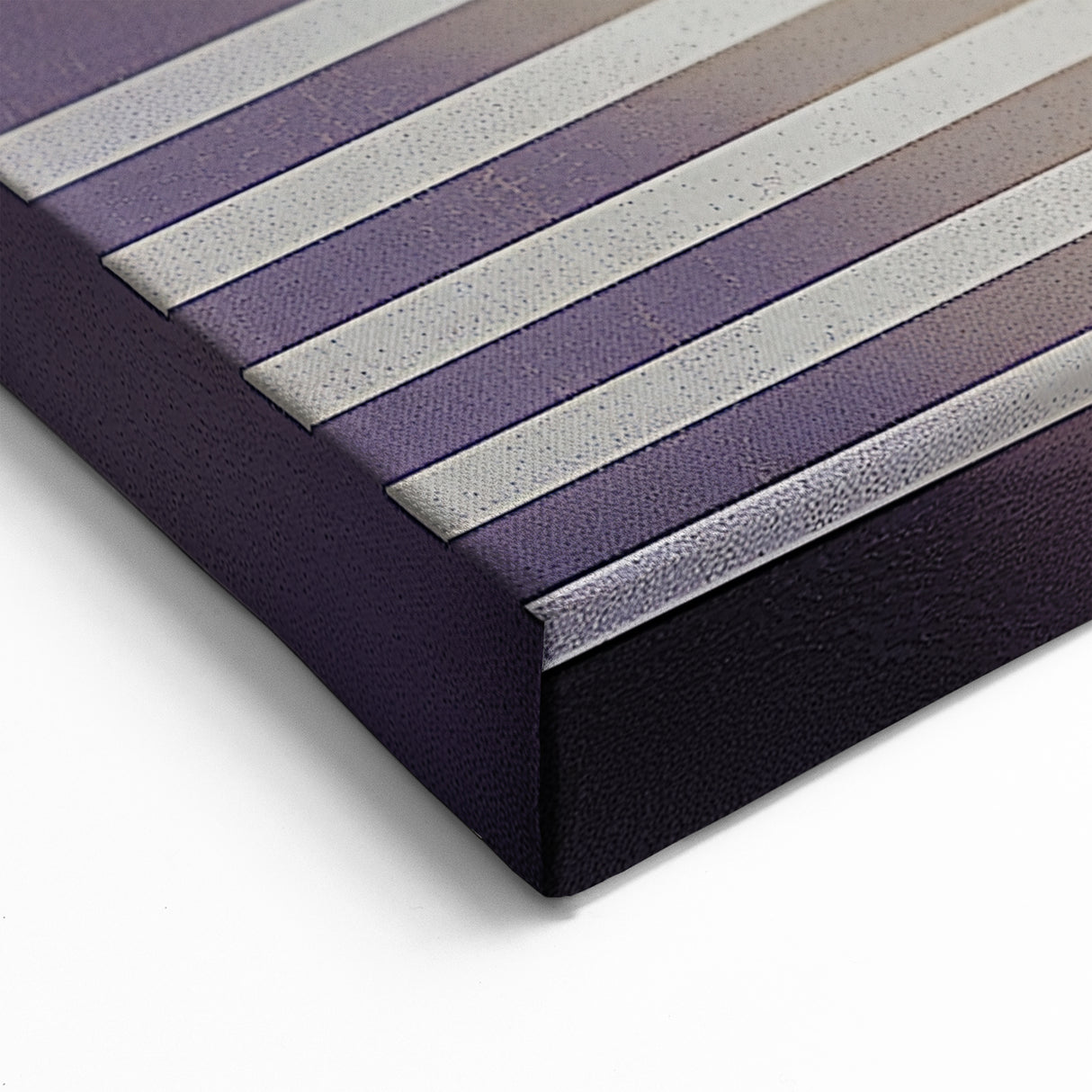 Modern Geometric Wall Art - Abstract Striped Design in Neutral Tones