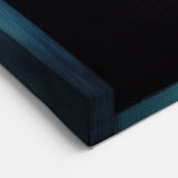 Abstract Geometric Wall Art - Teal and Violet Modern Artwork for Homes