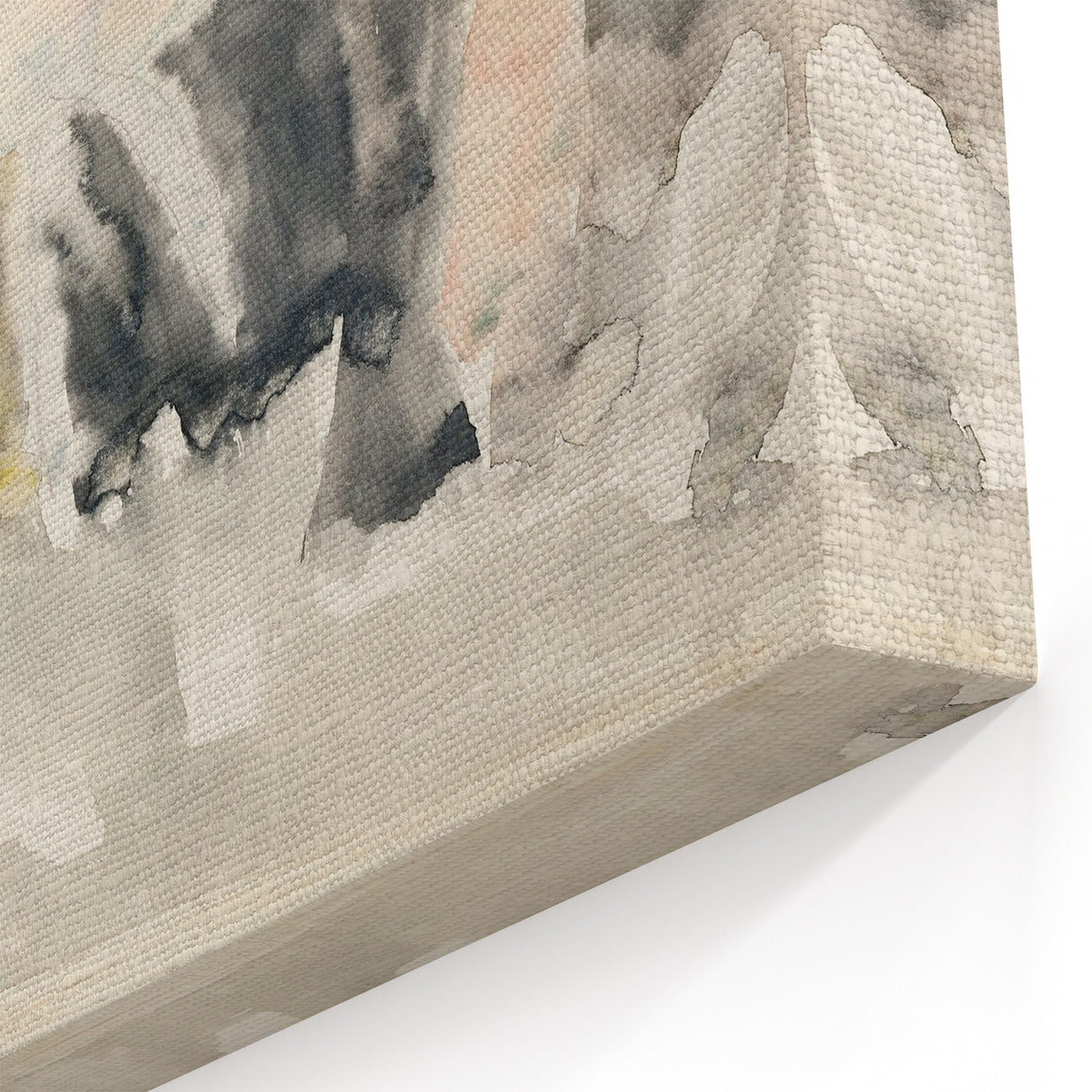 Modern Wall Art: Abstract Watercolor Fish Design