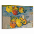 Modern Wall Art: Vibrant Still Life with Apples
